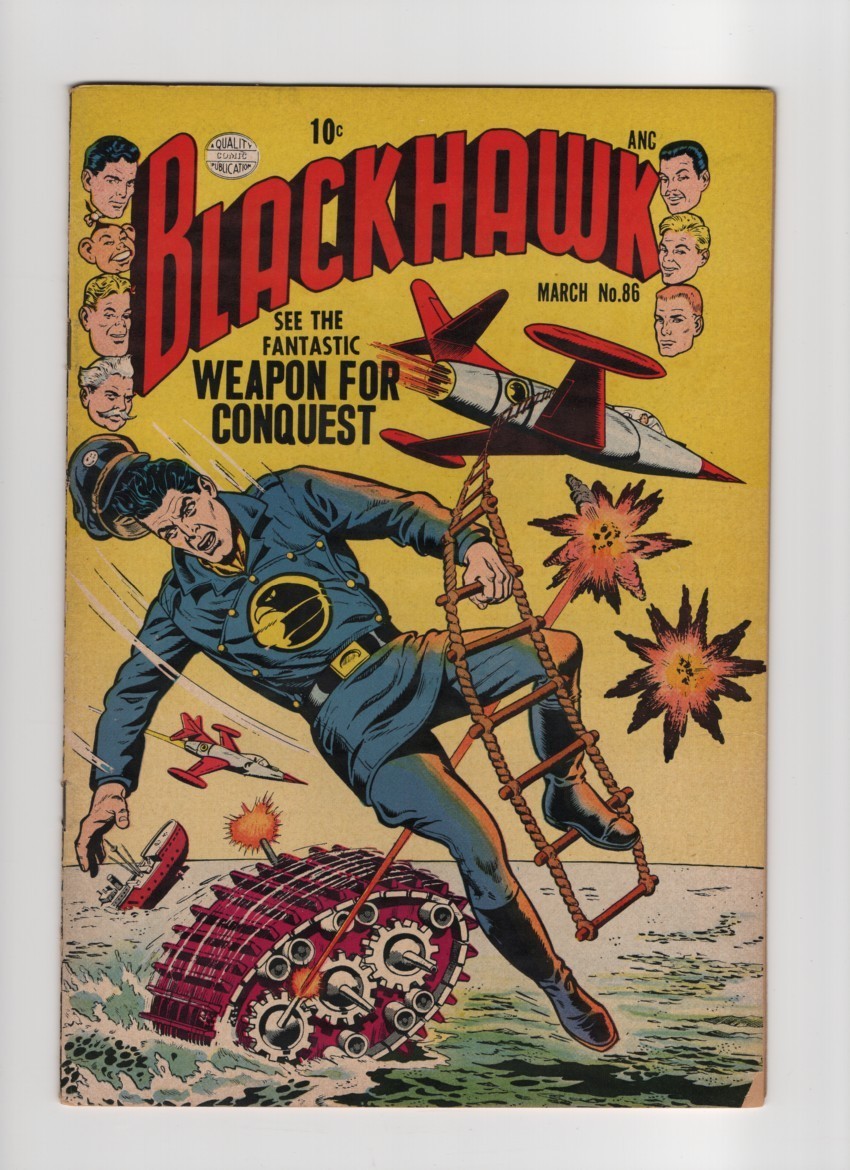 Blackhawk Comics #85, 1955, Very Nice, Weapon for Conquest