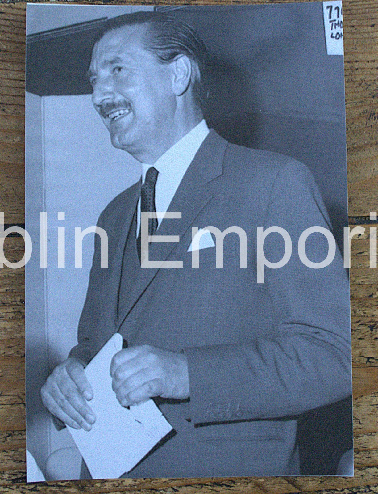 Original Press Photograph of  Sir Charles Denis Hamilton, Newspaper Editor
