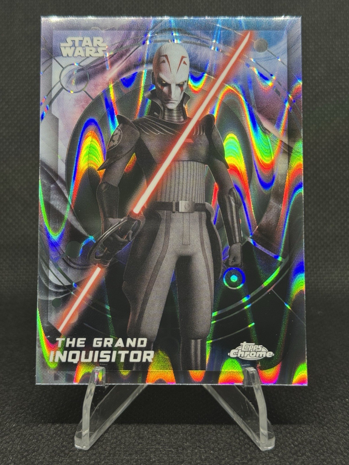 2026 Topps Chrome Star Wars The Grand Inquisitor #199 Raywave Refractor