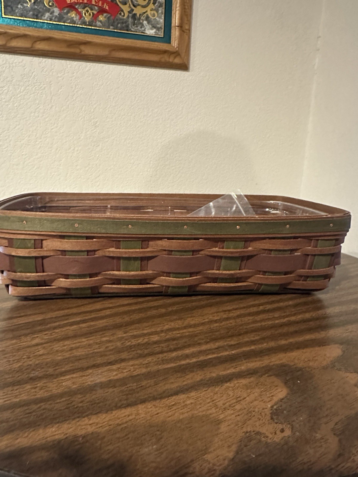 Longaberger 2008 Harvest Weave Bread Basket+Liner+Protector FALL AUTUMN DECOR