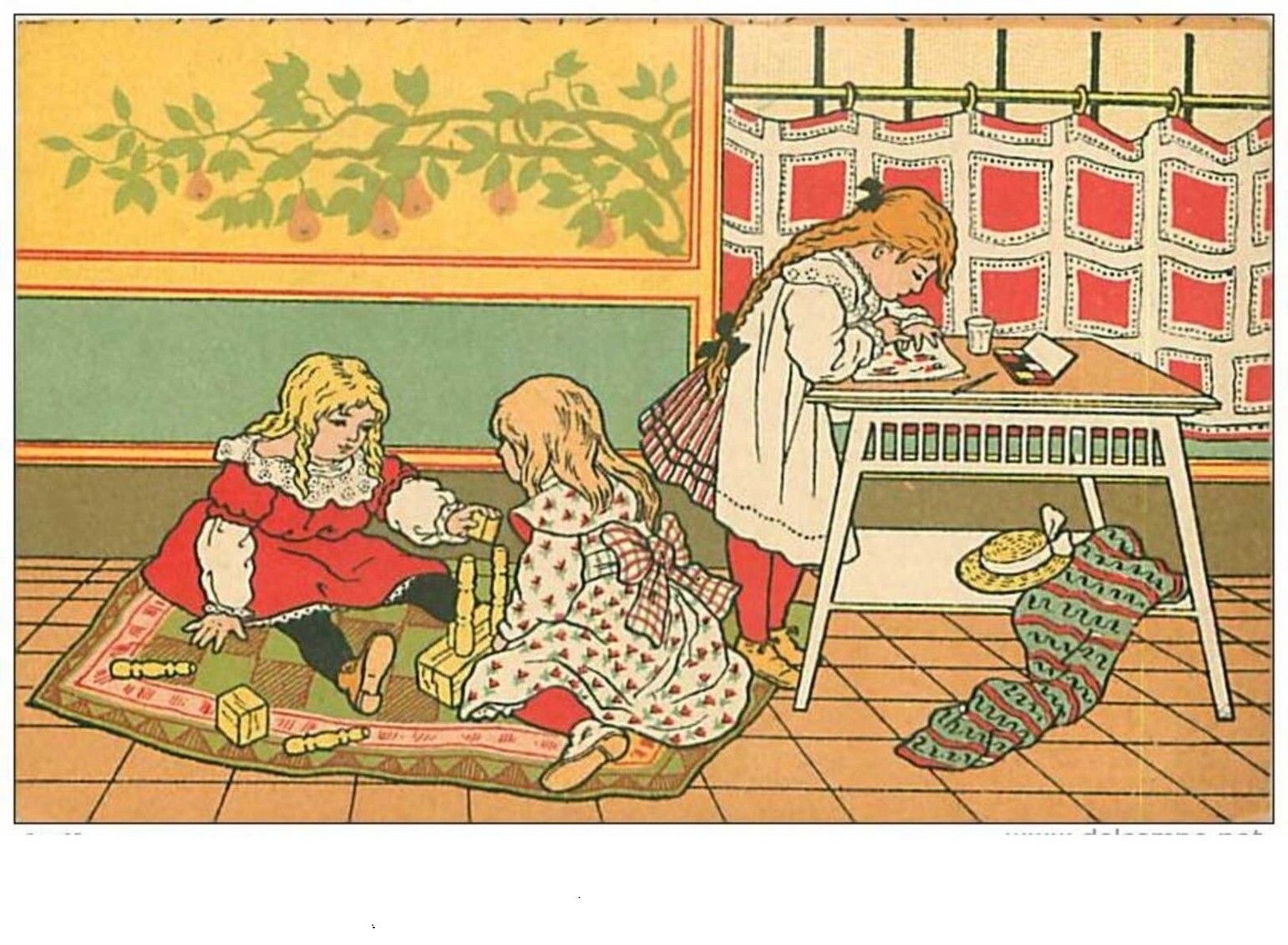 Illustrators No. 902 Game Scene Girls