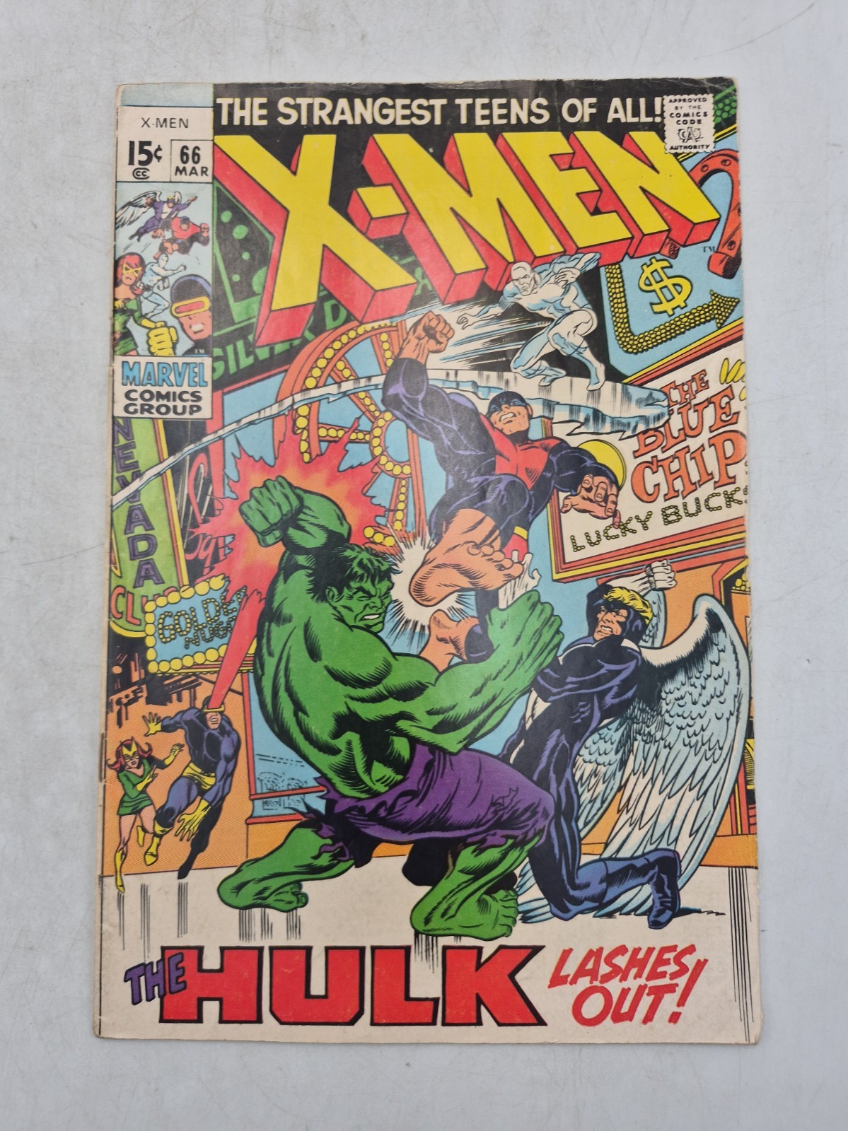 Marvel Comics X-Men #66 1970 