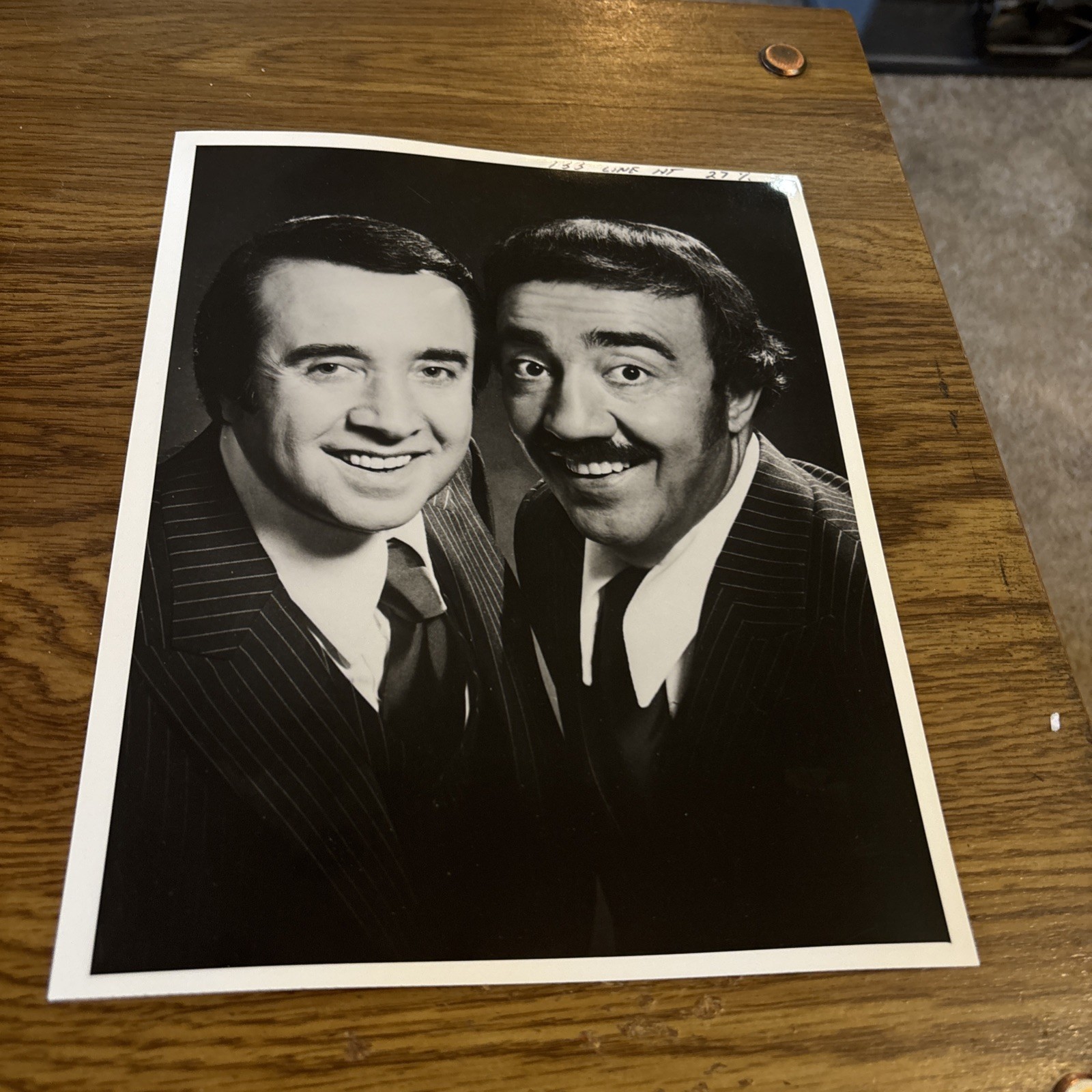 Vintage Press Photo Tony Sandler & Ralph Young, Comedy Singing Duo