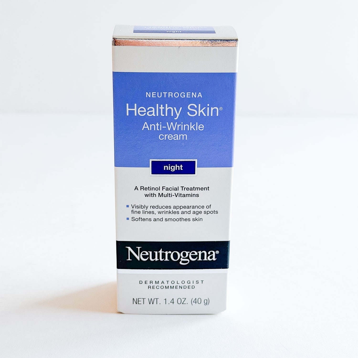 Neutrogena Healthy Skin Anti-Wrinkle Cream Night Retinol Treatment 1.4 oz - NEW