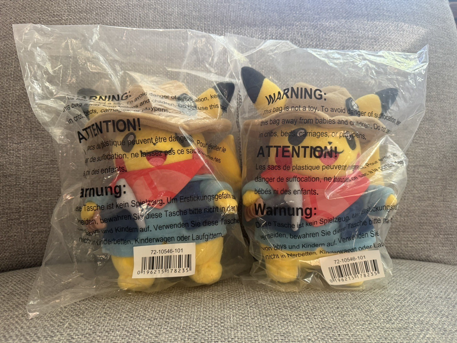Pokémon Fossil Museum: Excavator Pikachu Plush - 8 ¼ In.