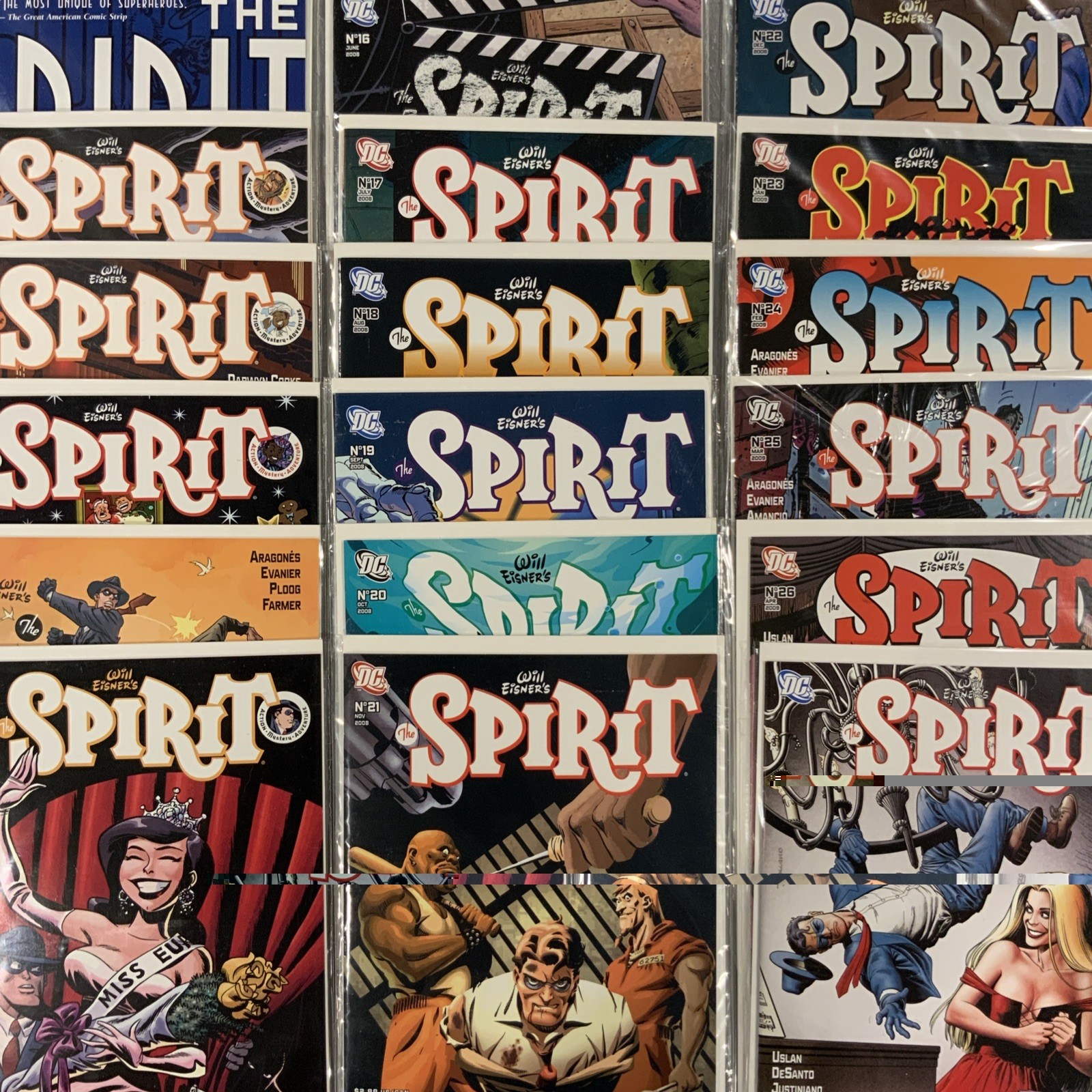 Will Eisner’s The Spirit #11-32 2007-08 Complete Run With Special #1 NM DC Comic