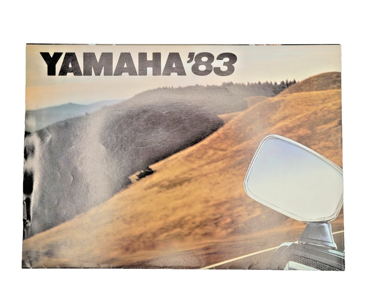 1983 Yamaha Motorcycle Street Dirt Bike 3 Wheeler Dealer Sales Brochure RARE