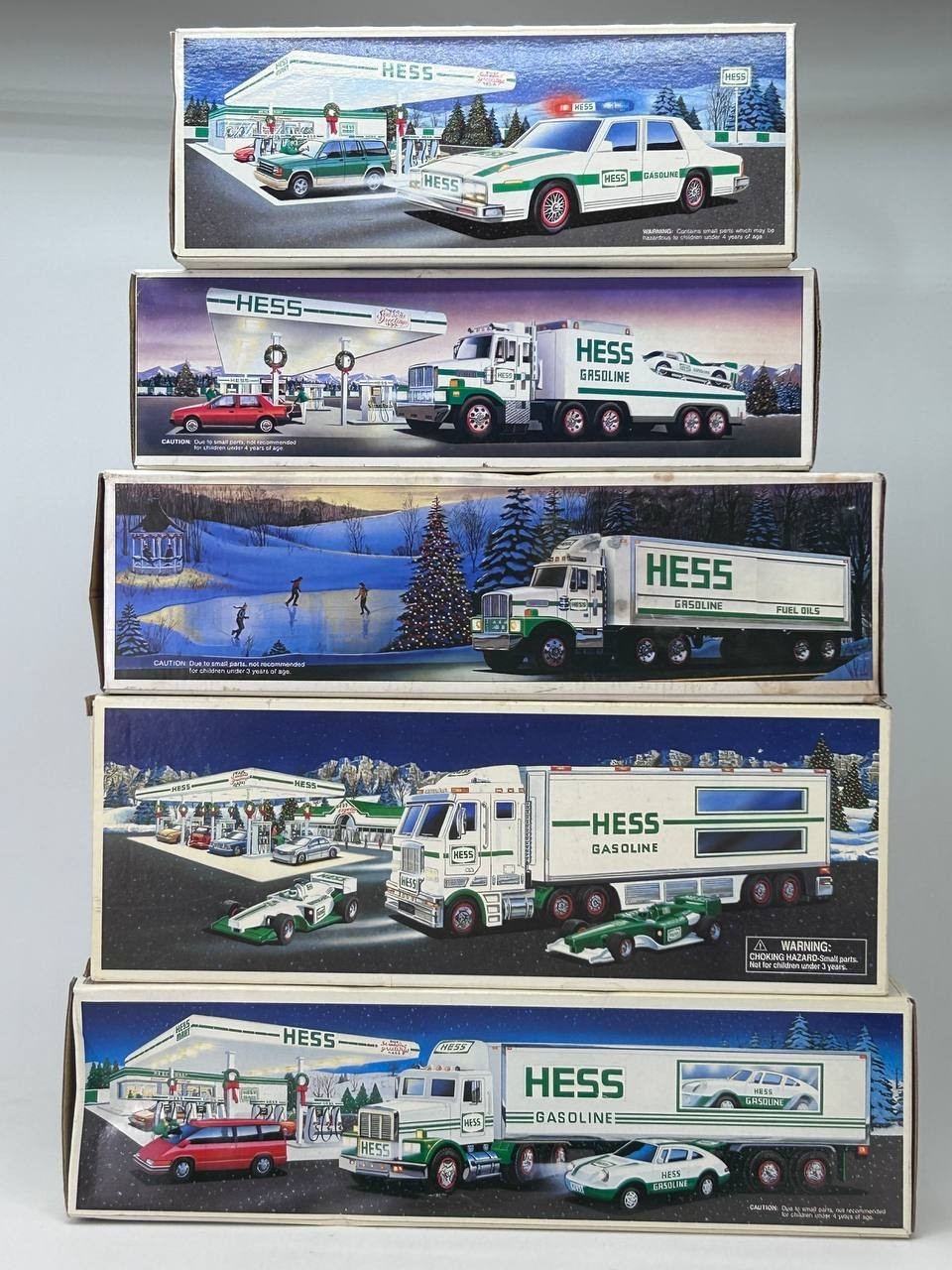 Hess Toy Trucks 1988 1992 1993 2003 Lot of 5 New Open Box READ