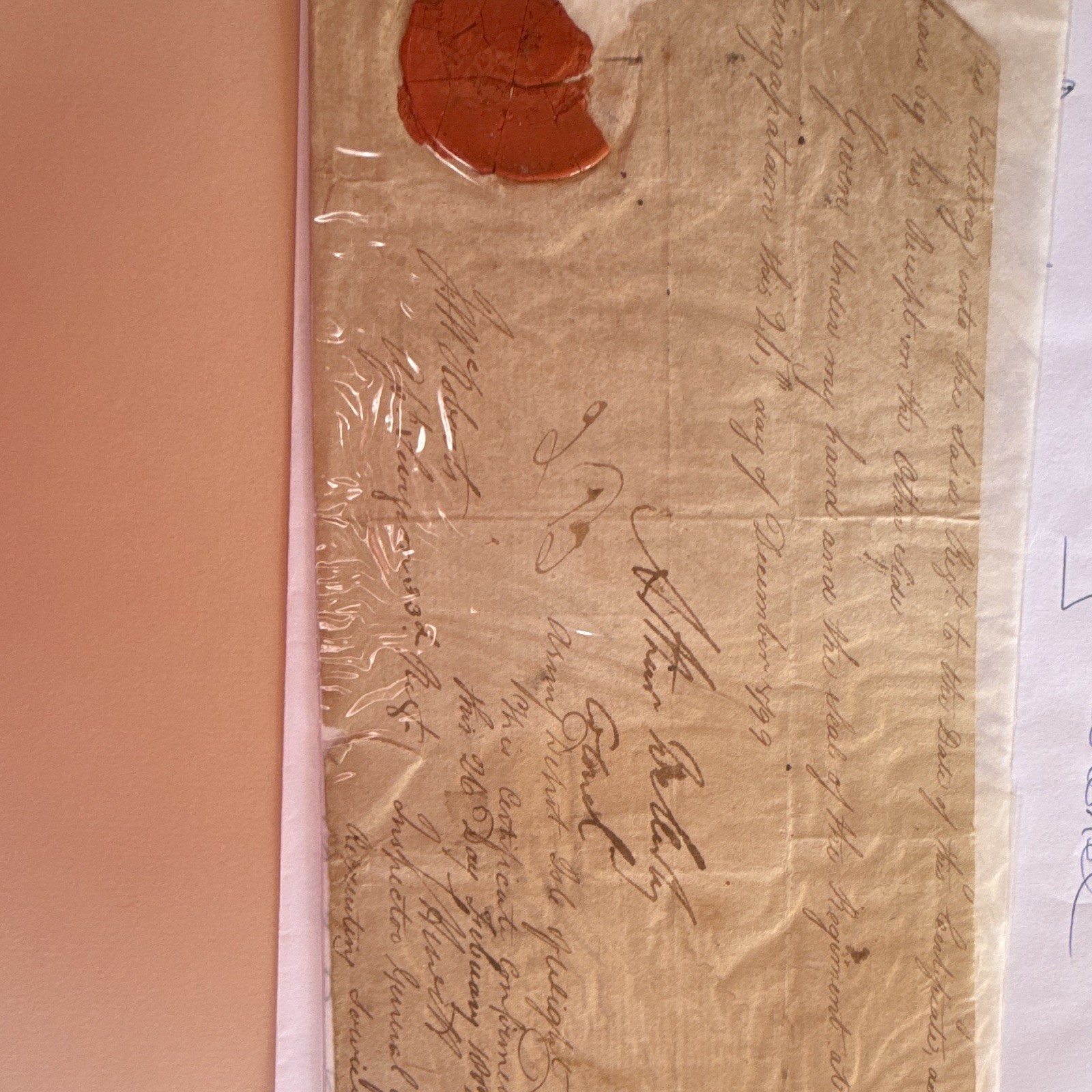 Duke of Wellington Sir Arthur Wellesley India document signed 1799 very rare