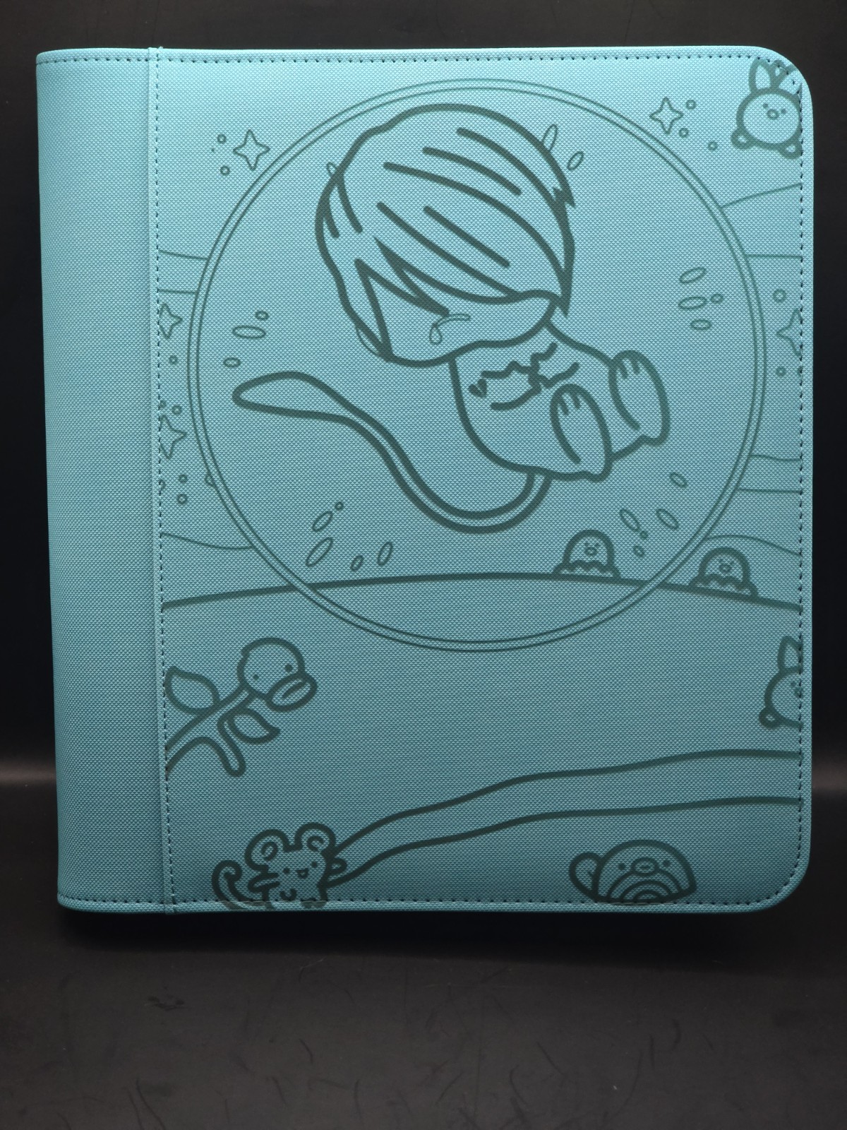 Emo Bubble Mew TOP LOADER Binder, 4 Pockets, 128 Cards