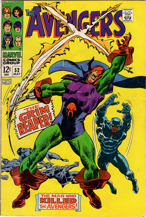 The Avengers #52 (Marvel Comics May 1968)