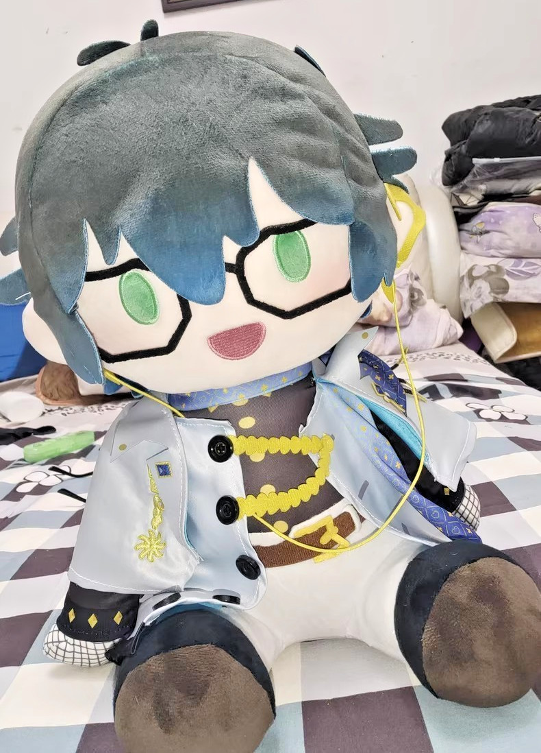 40cm Official Luxiem ike Plush Doll Stuffed Dress up Toy Plushie Pillow