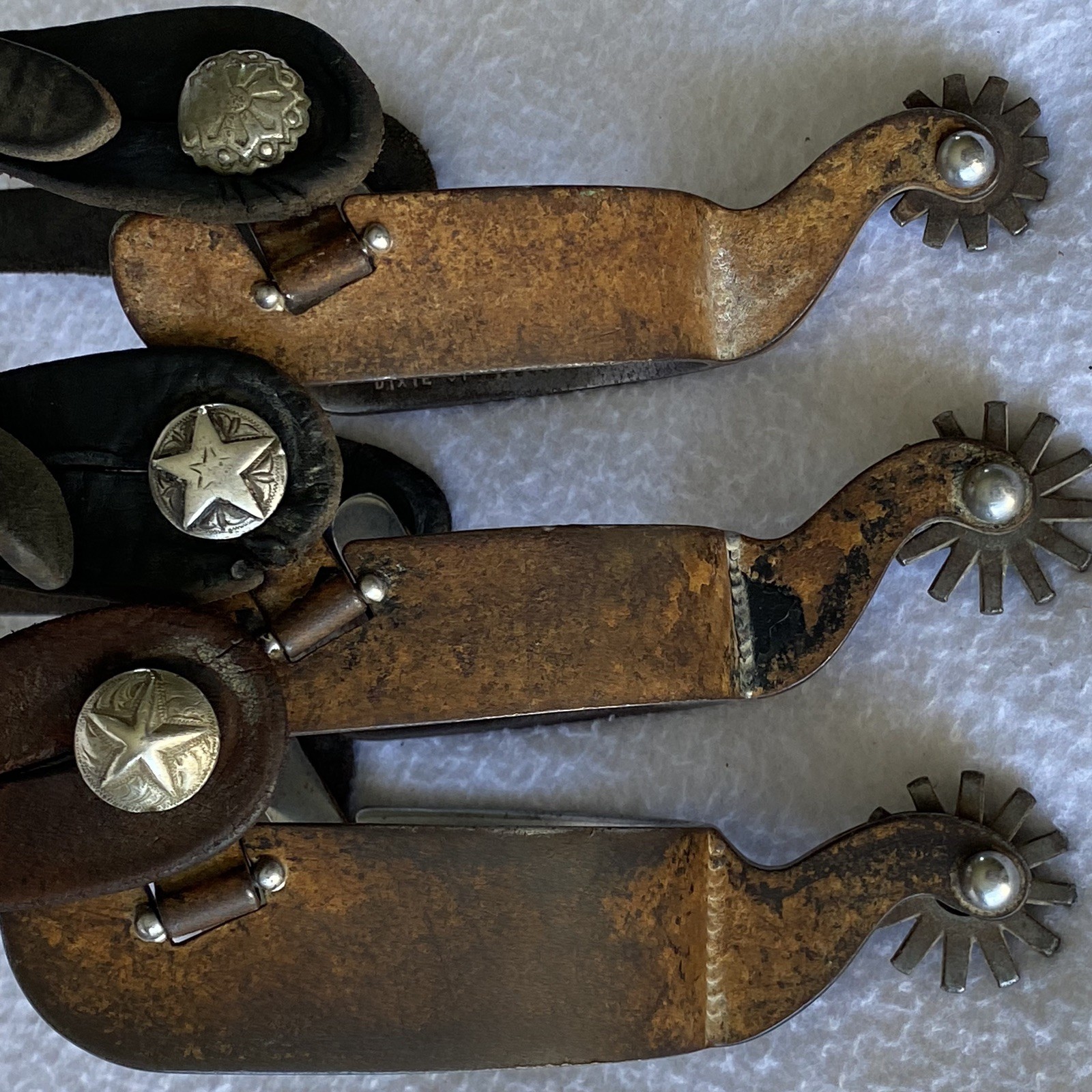 3 Tom Balding Dolly Parton DIXIE STAMPEDE Cowboy Spurs~OWN A PIECE of HISTORY