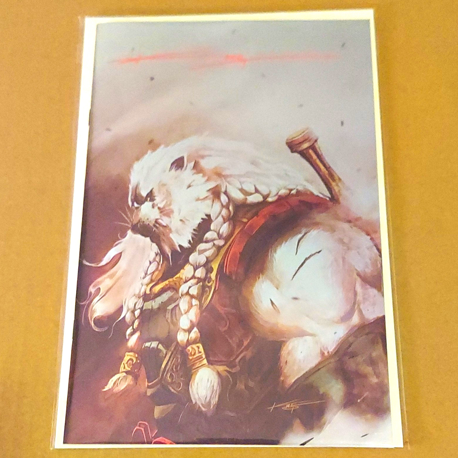 Battle Beast #11 SDCC EXCLUSIVE Foil Variant Ltd 800 Signed By Kevin Mallqui COA