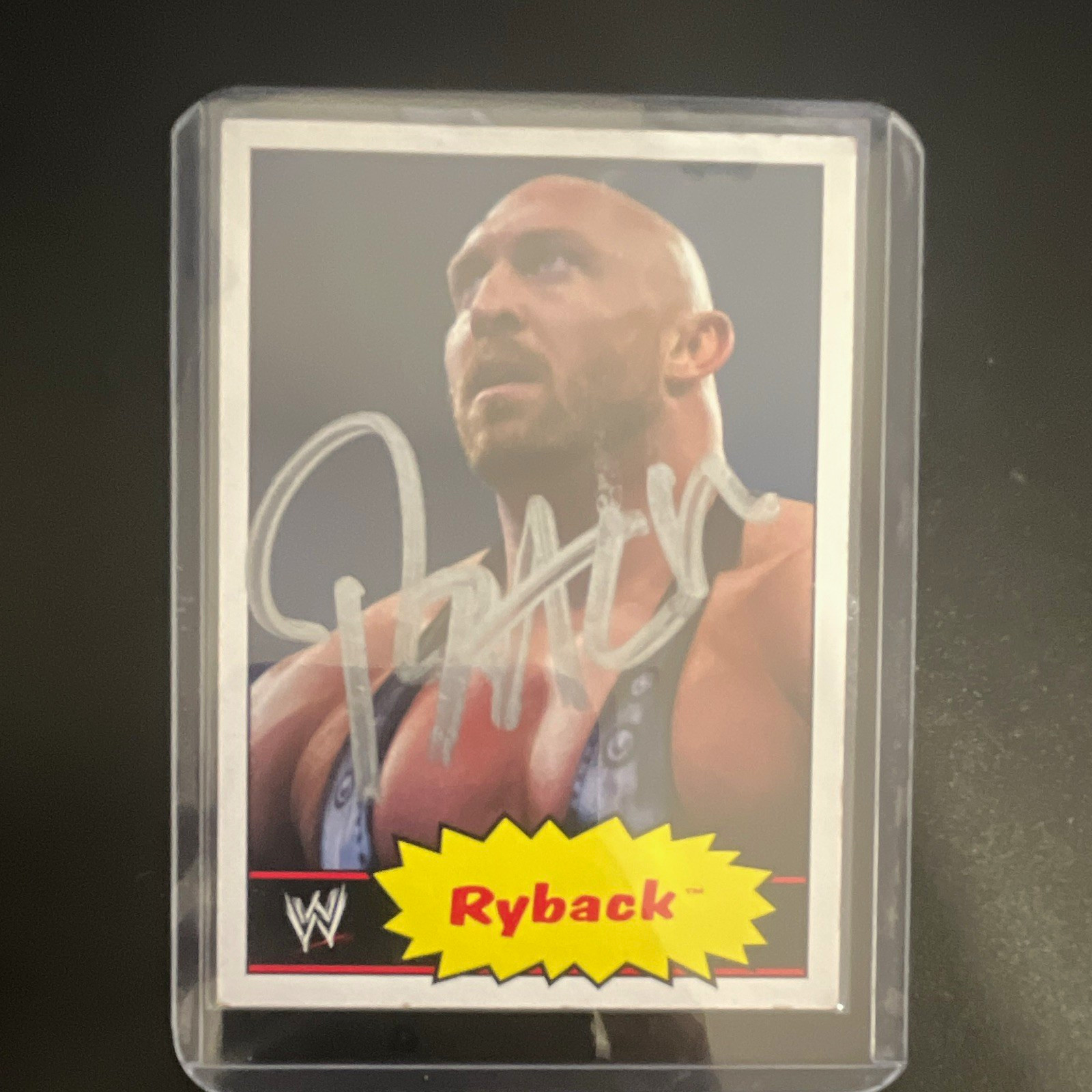 Topps 2012 WWE Heritage Base Card #22 Ryback Hard Signed Autograph
