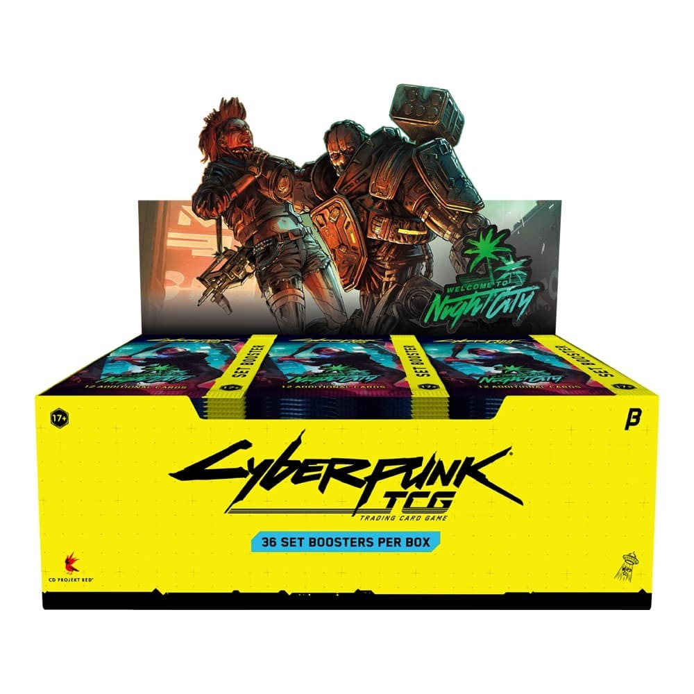 CYBERPUNK TCG - Booster Box Sealed / Welcome to Night City - BETA