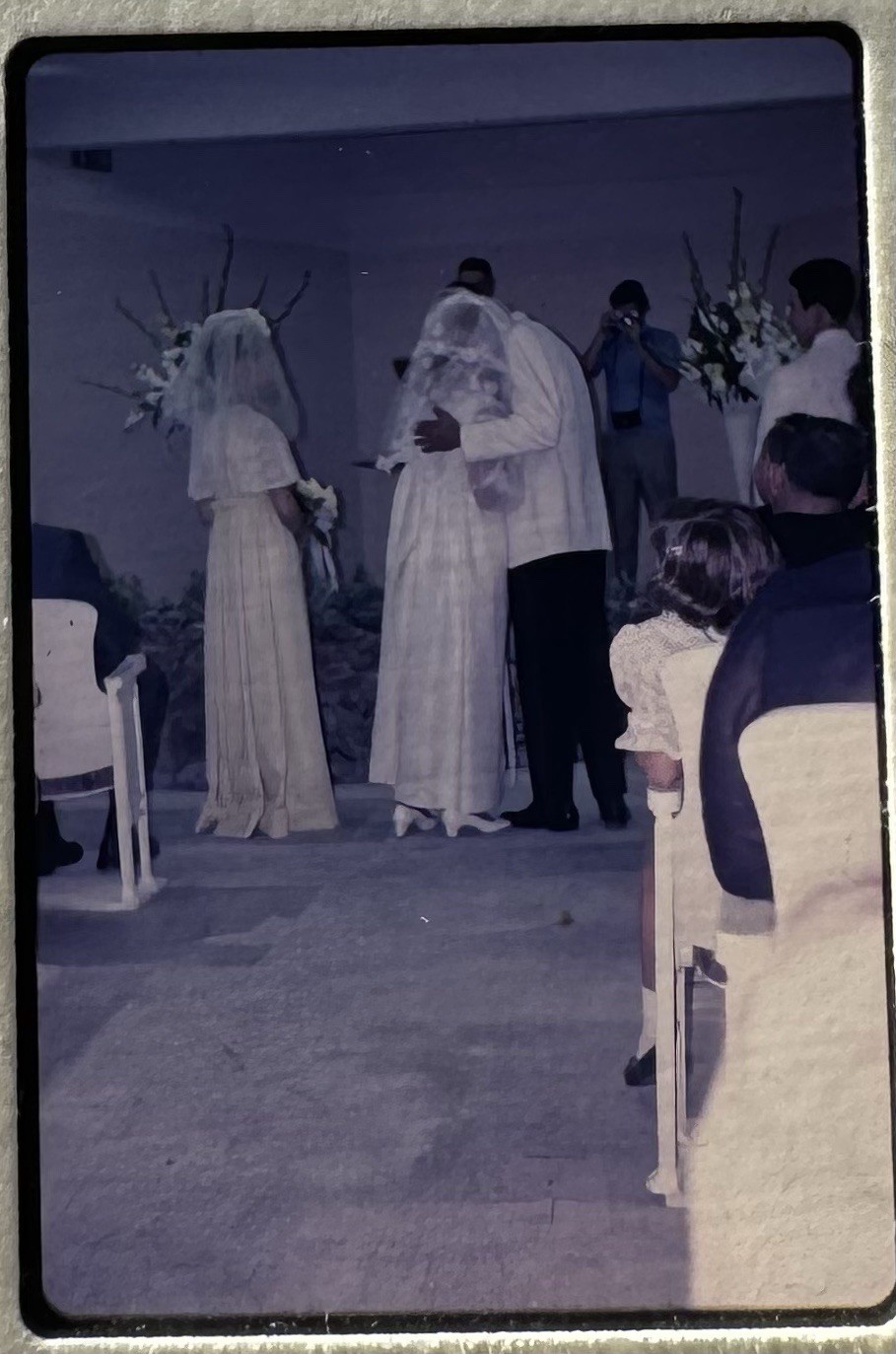 Vintage Wedding 35mm Photo Slide