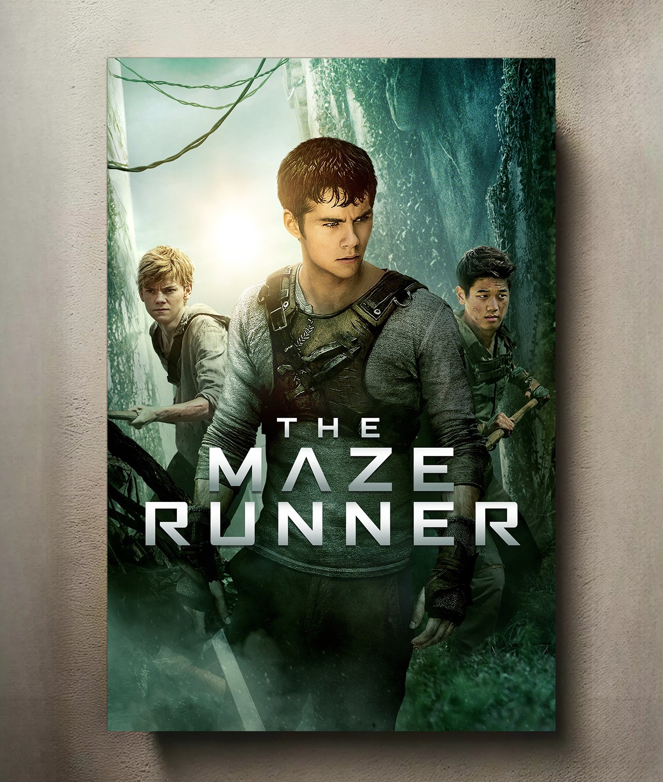 The Maze Runner 8x12 Metal Movie Poster Sign