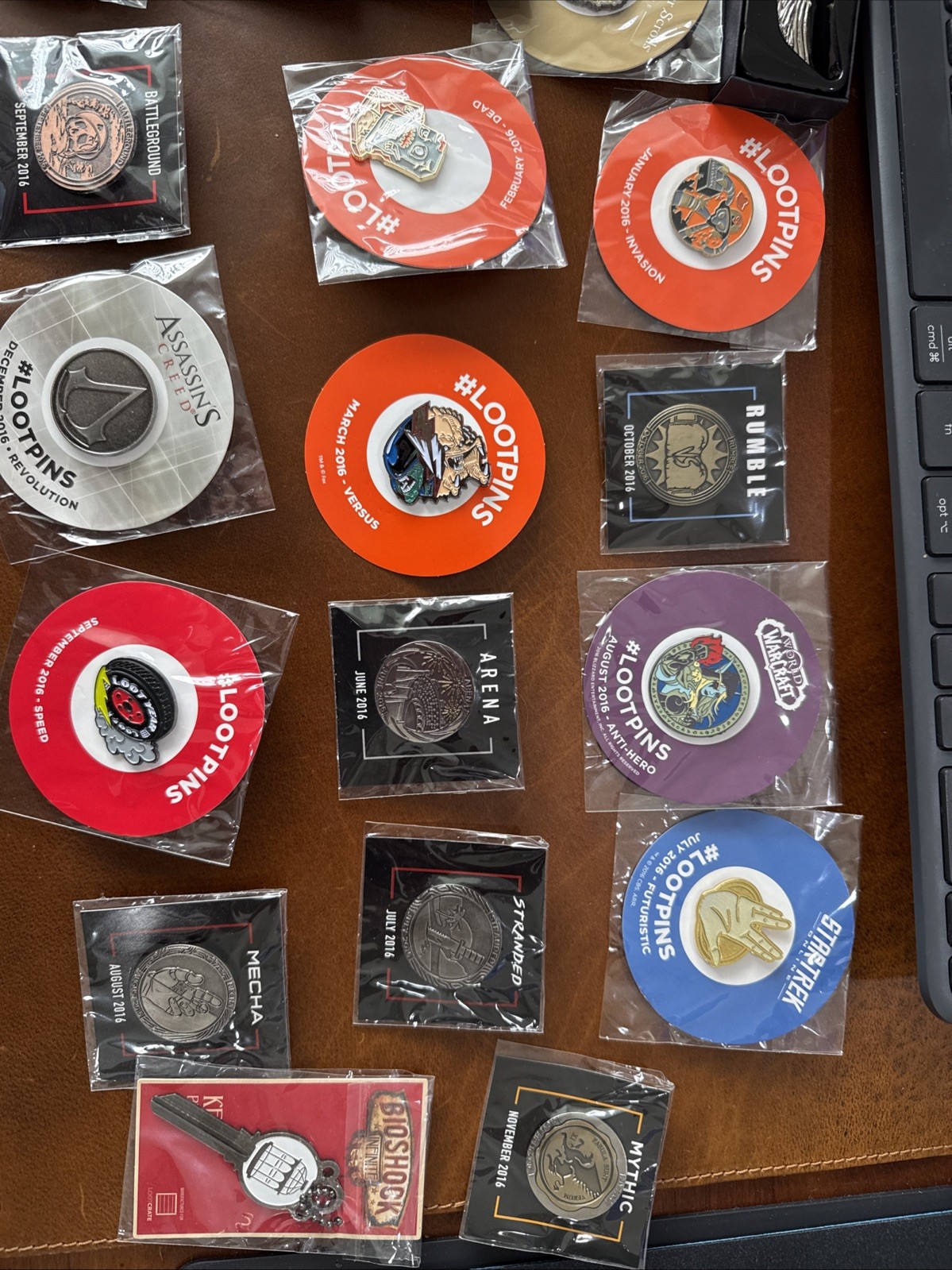 Loot Crate Pins Lot 20 + Pieces