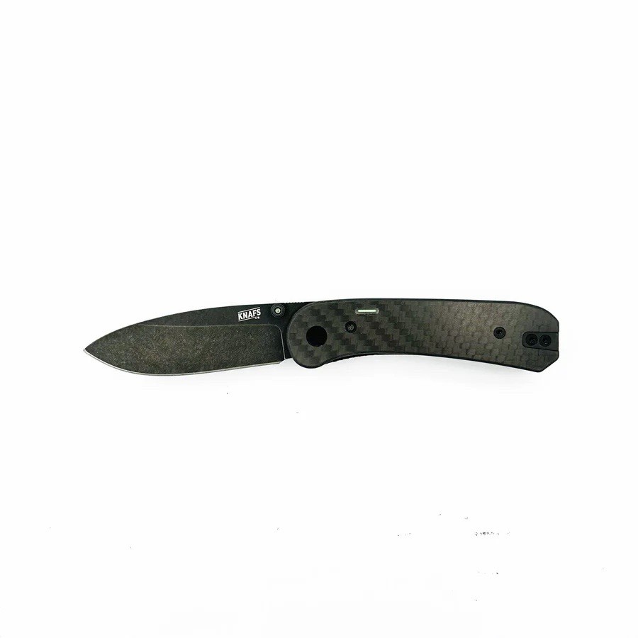 Knafs x Glow Rhino Lander 1 - Carbon Fiber w/ Tritium Vials - Black D2