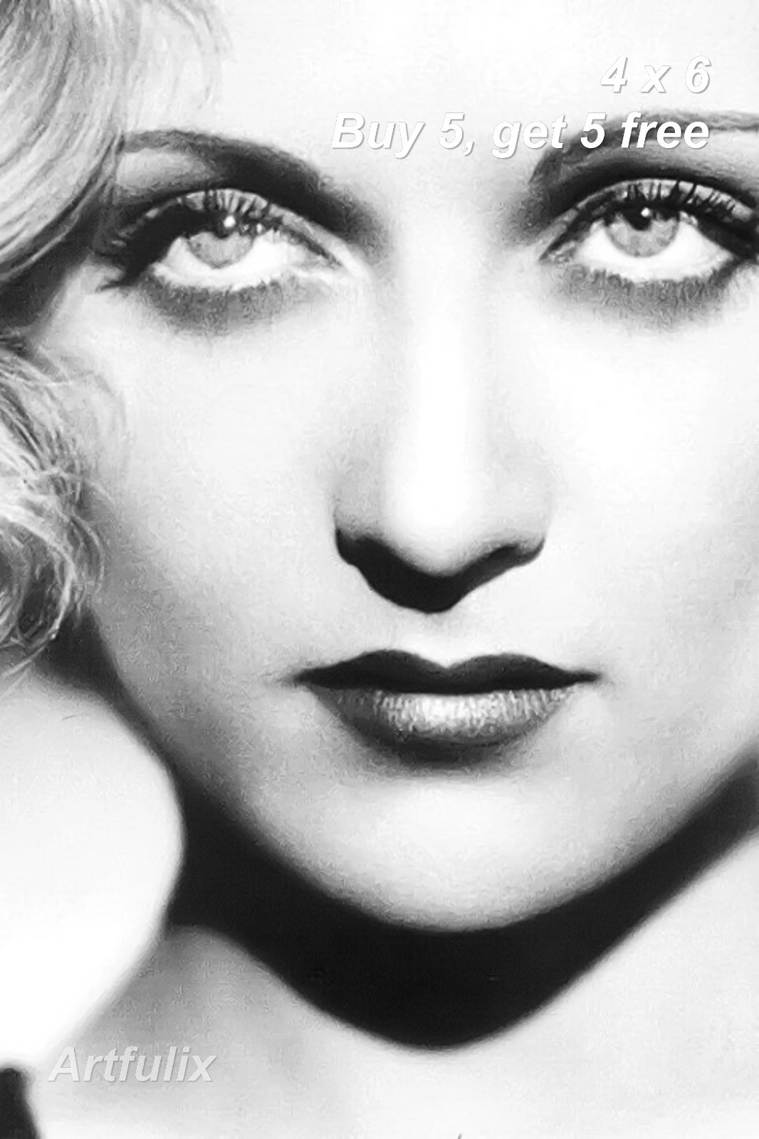 Carole Lombard 💚 4x6 Photo - 1930s Hollywood Actress - Studio Archive