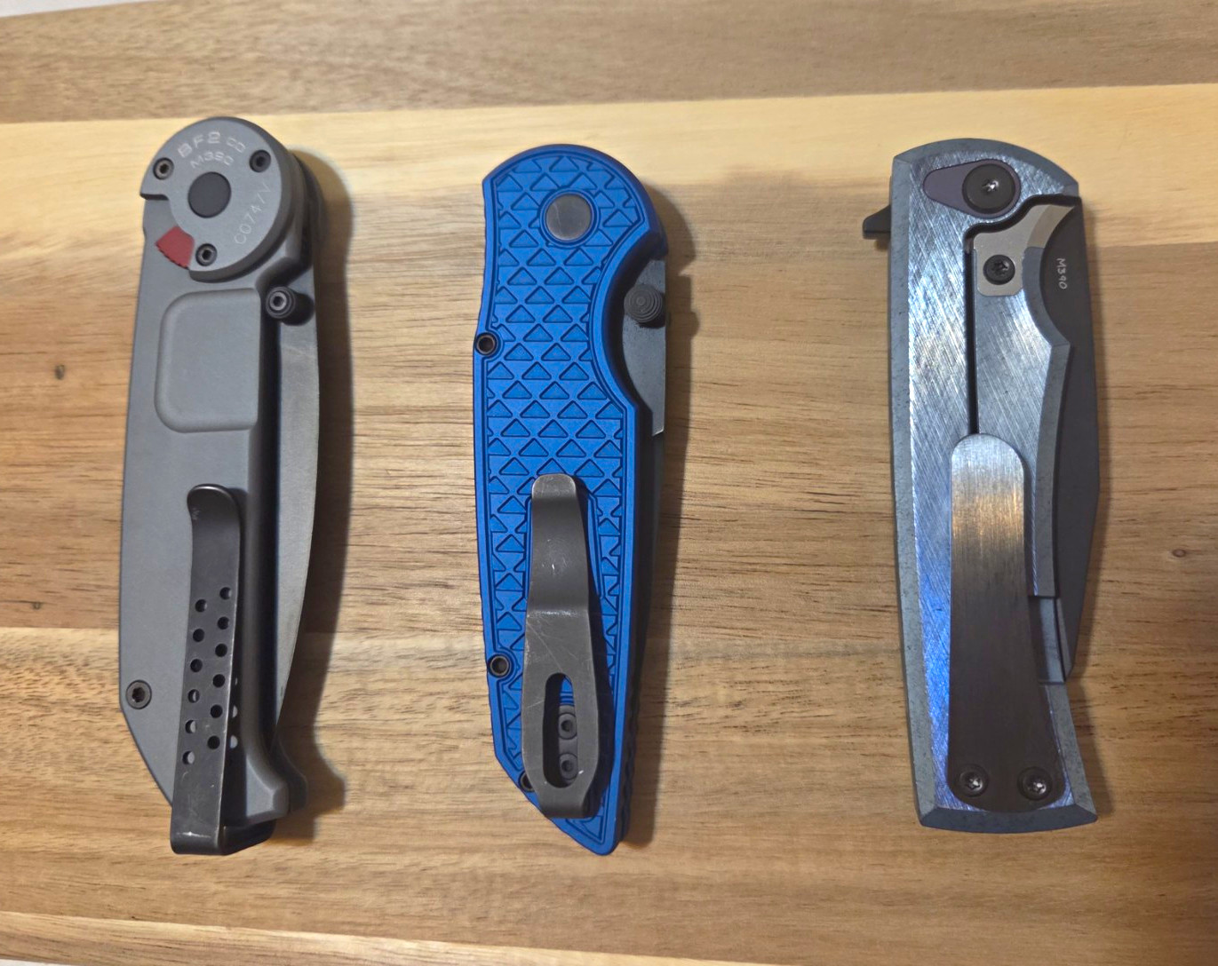 Protech/ Chaves/ Extrema Ratio Lot 3 Pocketknives w/ Boxes