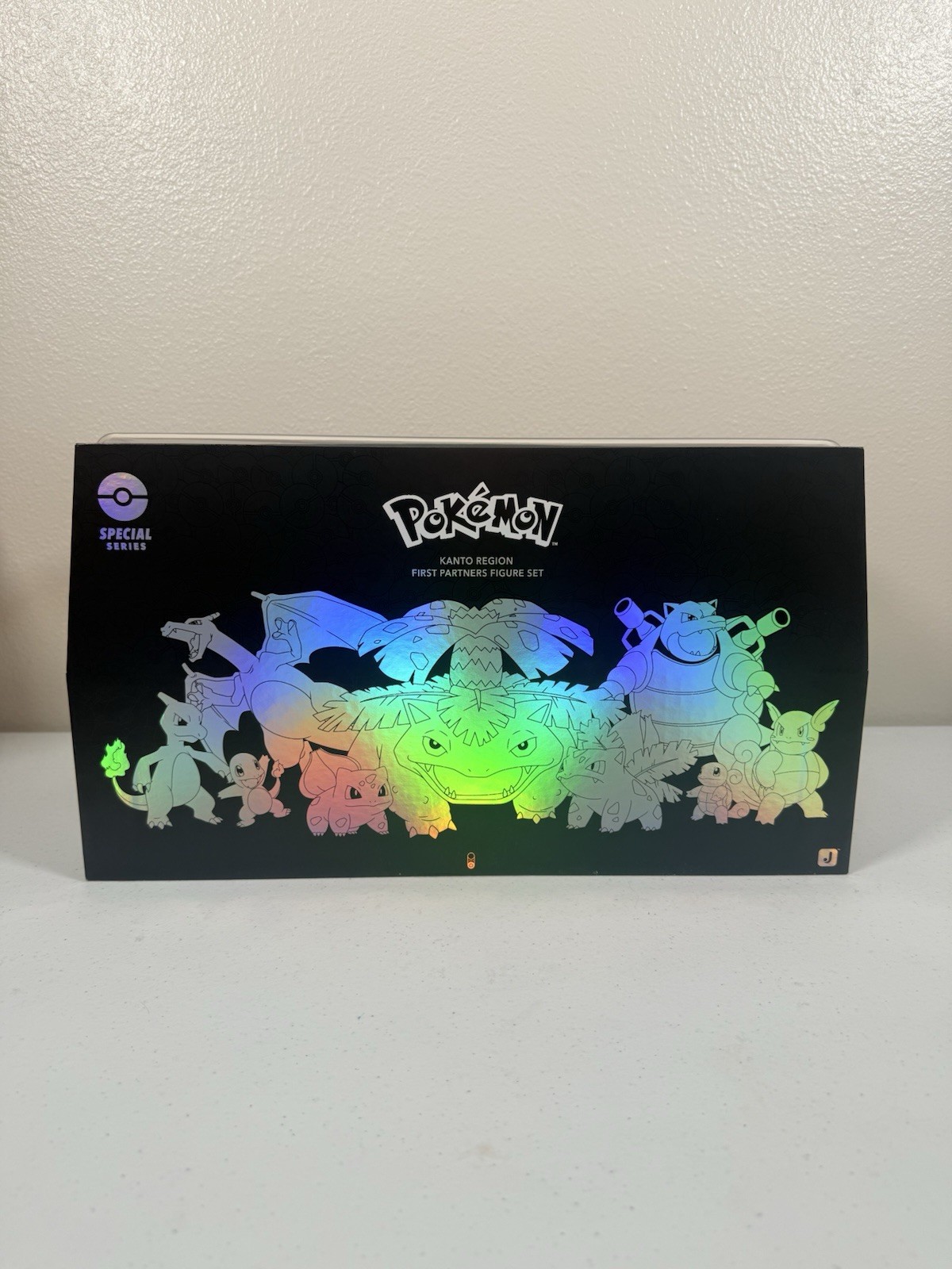Pokemon Special Series Kanto Region First Partners Figure Set Jazwares Vault ED