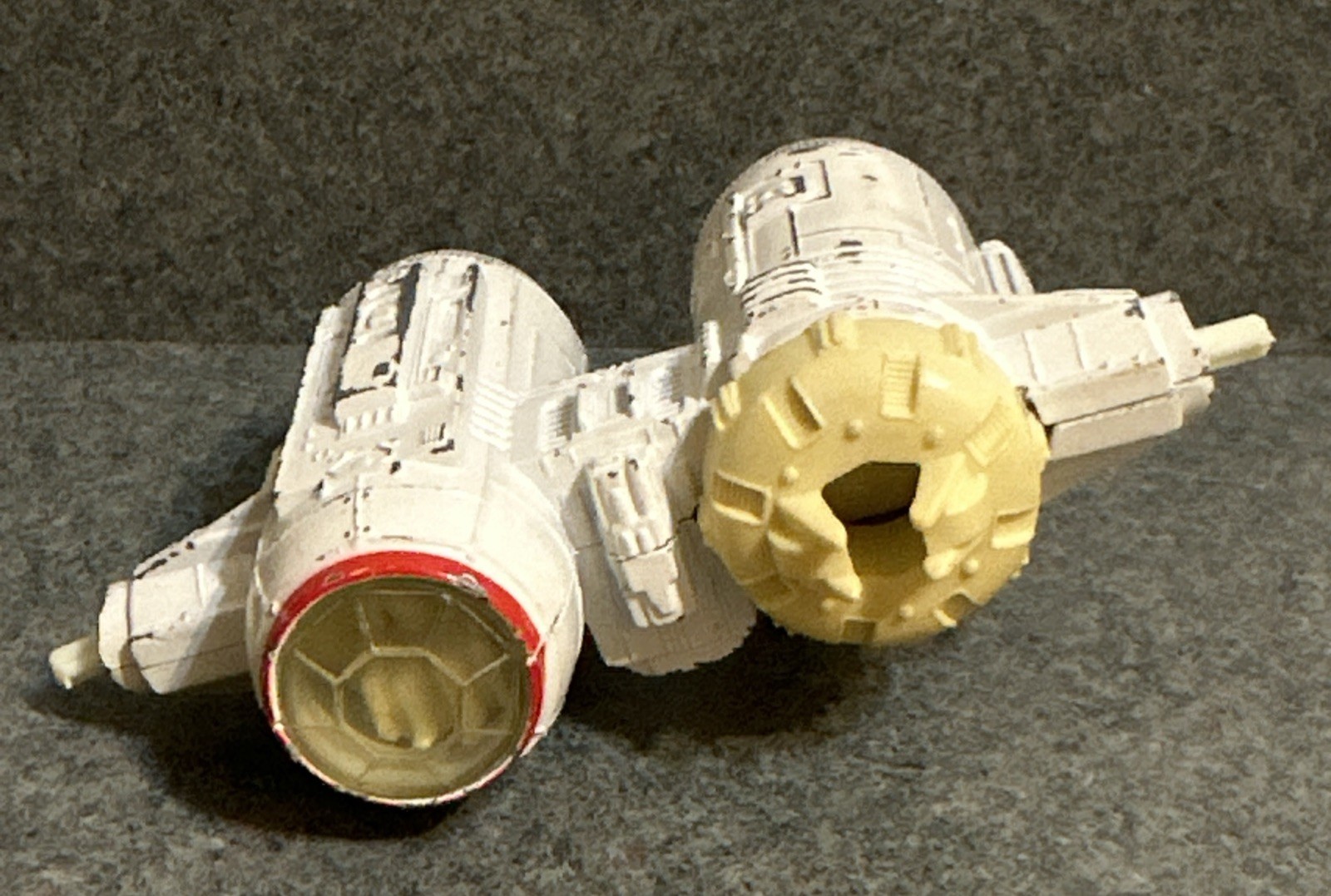 Vintage STAR WARS Die-Cast TIE BOMBER - Kenner 1980 - COCKPIT/ENGINE ONLY