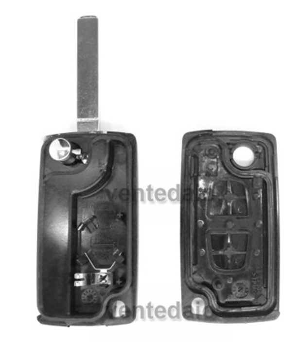 Key plip cover for Citroen C2/c3/c4/c5/c6 2 buttons CE0523 CE0536 choice