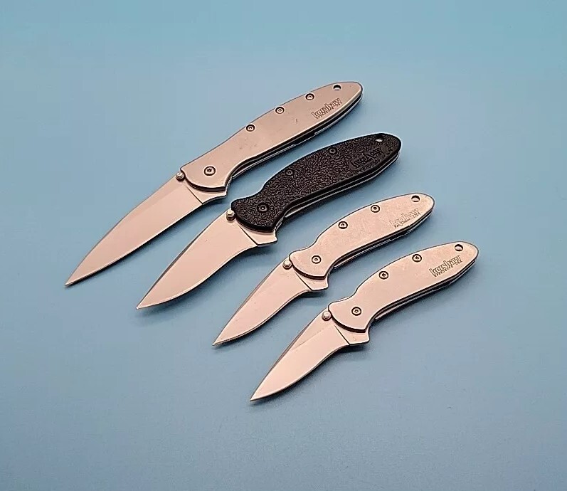 Kershaw Pocket Knives - LOT OF 4 - 1600 / 1620 / 1660 - Assisted Open