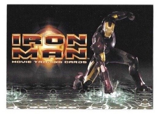 2008 Iron Man Marvel Movie Trading Cards / You Choose #s 1 - 70 / bx103