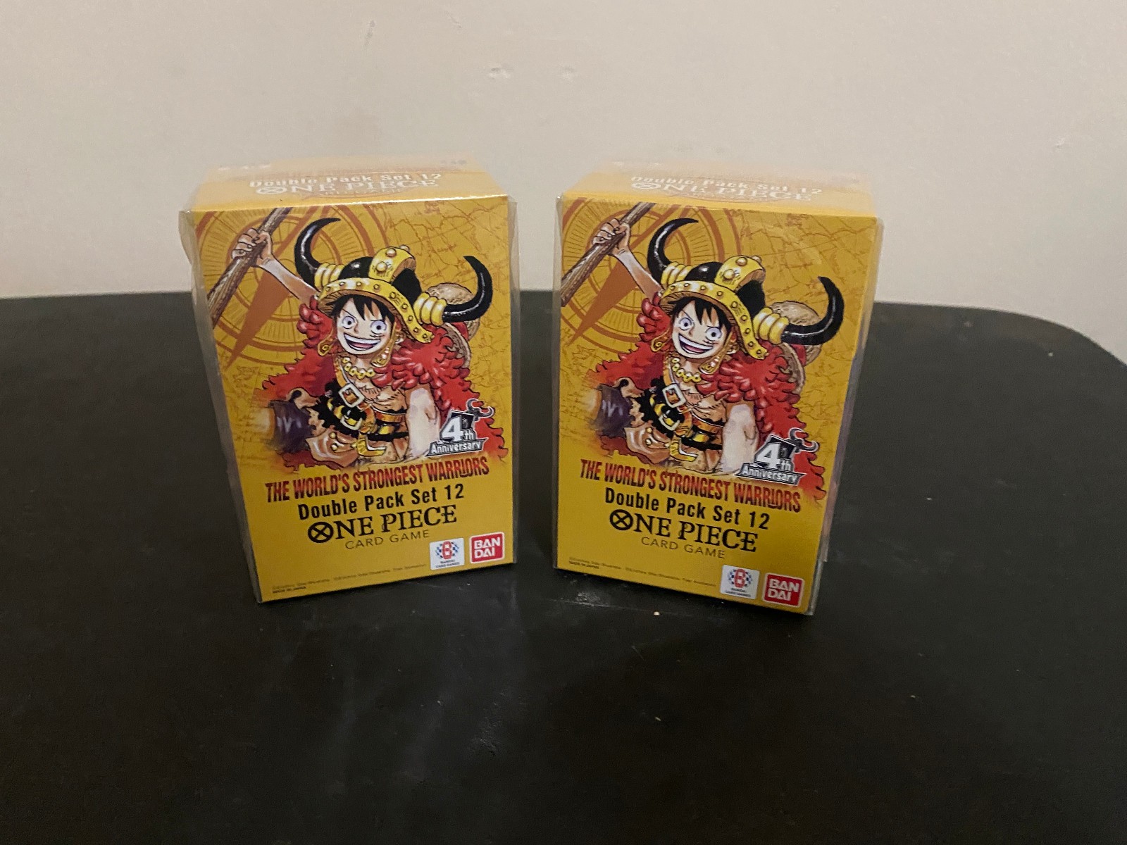 One Piece Card Game Double Pack Set 12 OP-17 Factory Sealed Brand New Lot Of 2