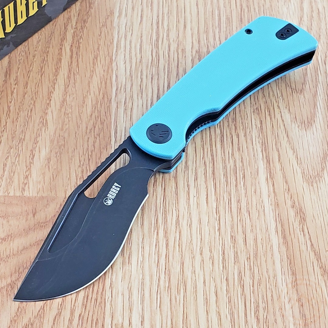 Kubey Gurkha Folding Knife 3.5\