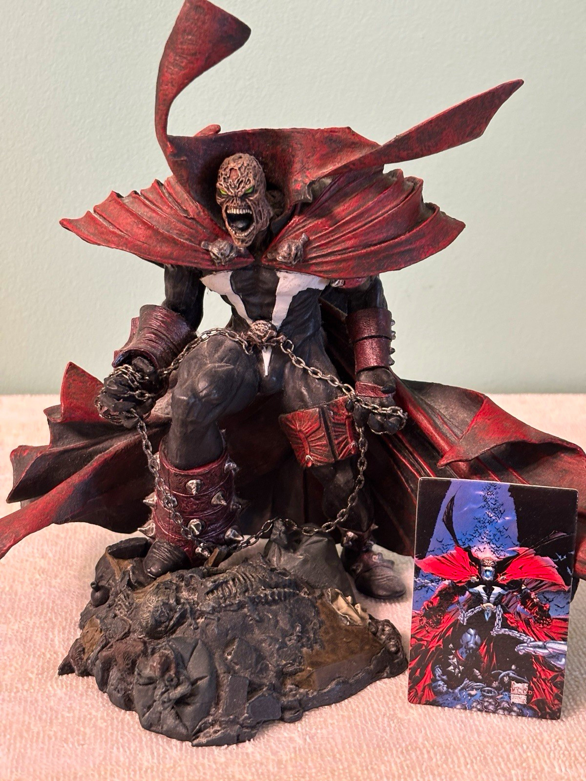 McFarlane Toys Spawn Resin Figure Comic Book Heroes Multicolor