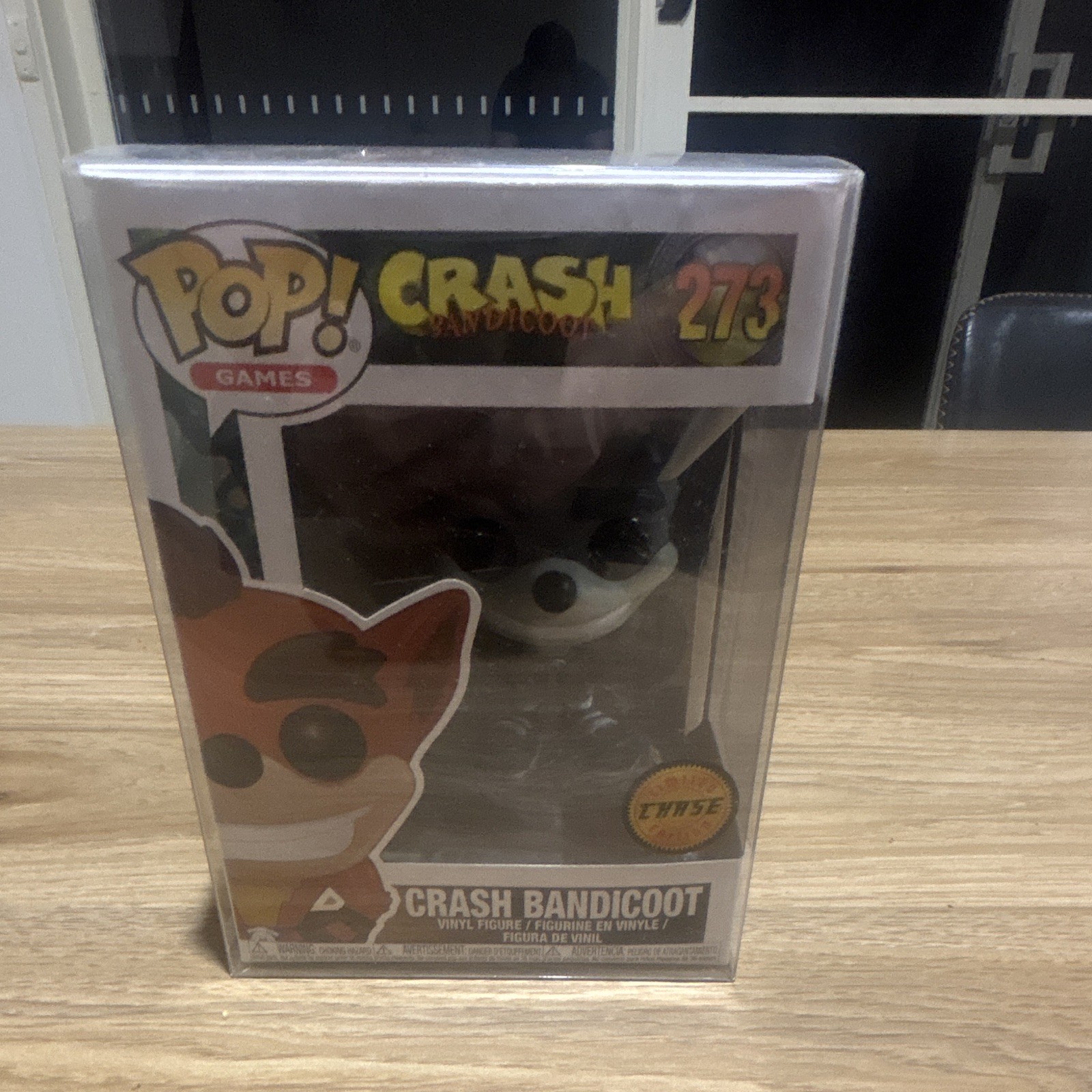 Funko Pop Games Crash Bandicoot #273 Chase Boxed Vinyl Figure w/protector
