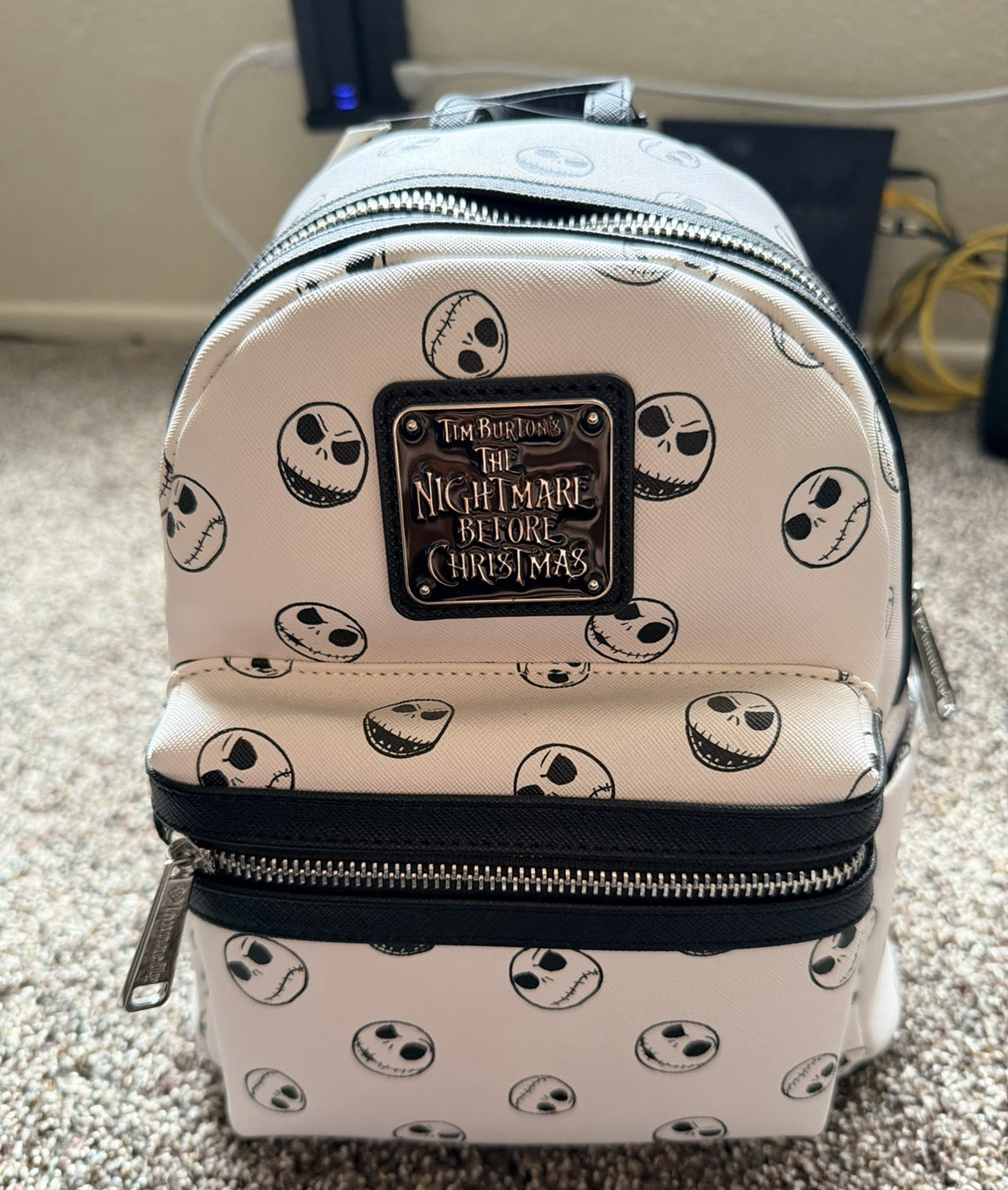 Loungefly Disney The Nightmare Before Christmas Jack Skellington Faces 