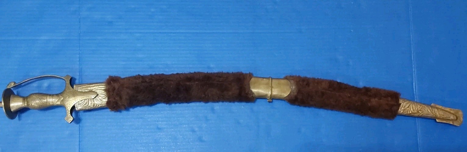 Vintage  Indo Short Sword  Dagger. Made In India.