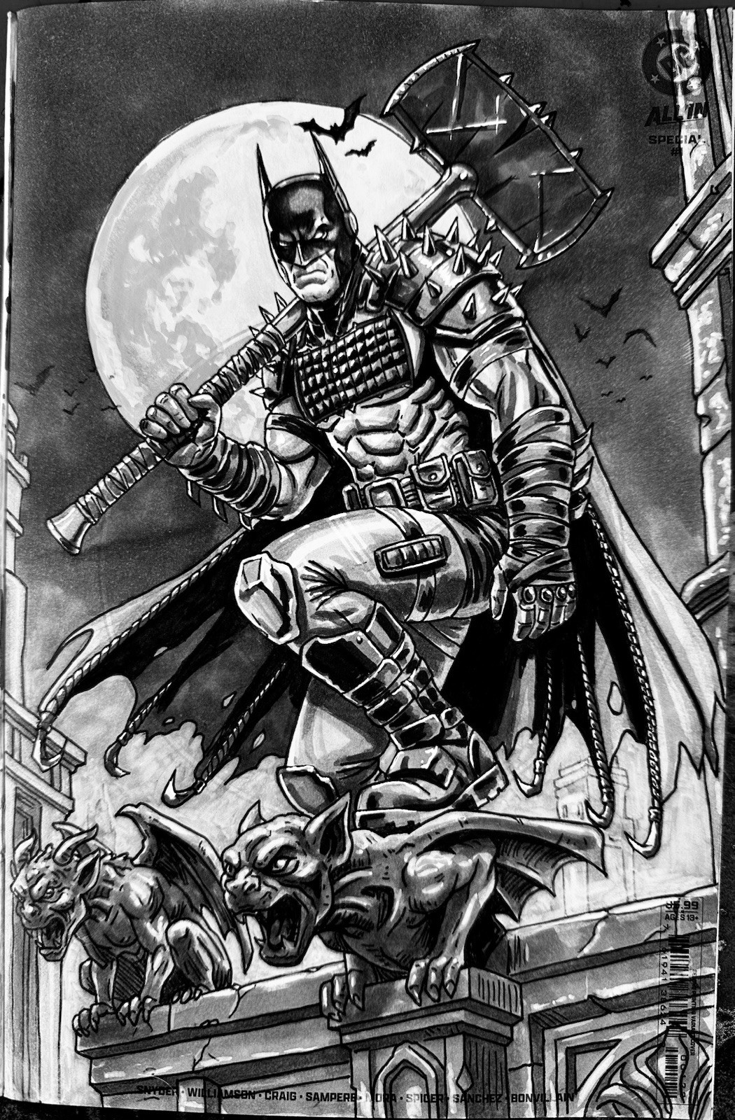 Absolute Batman Pre-sale Metal Variant Exclusive David Ryan