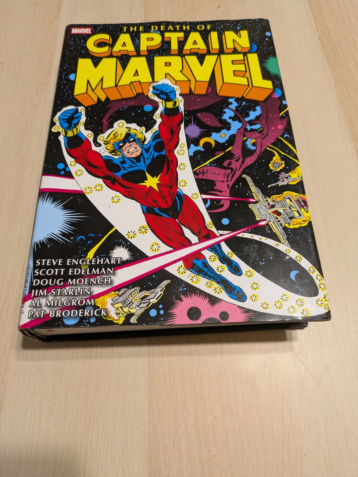 Death of Captain Marvel Omnibus  HC Hardcover