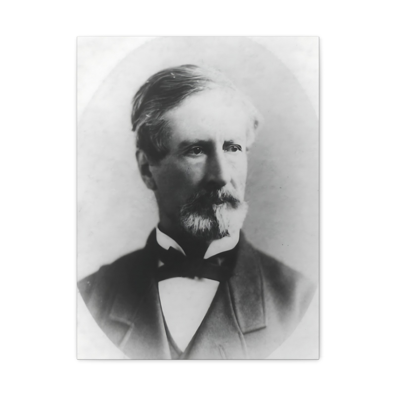J.C. Pemberton, head-and-shoulders portrait, facing right - Canvas Wall Art