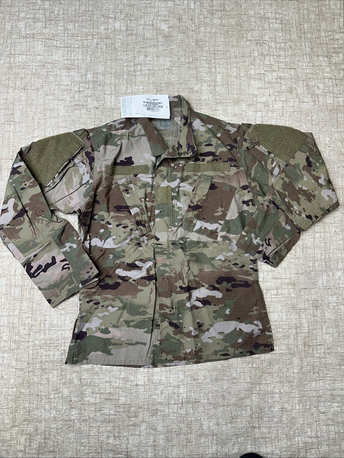 New USGI Army OCP FRACU Combat Shirt Jacket Small Regular 8415-01-598-9975