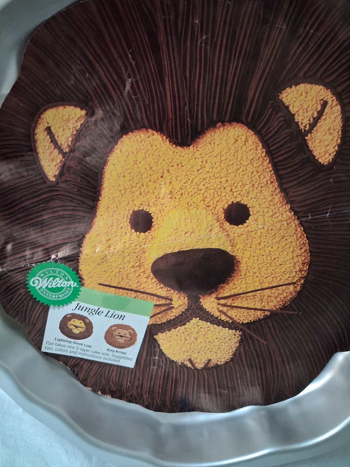 Vintage Wilton Jungle Lion Cake Pan Mold 2105-2095 from 1994 NEW Other