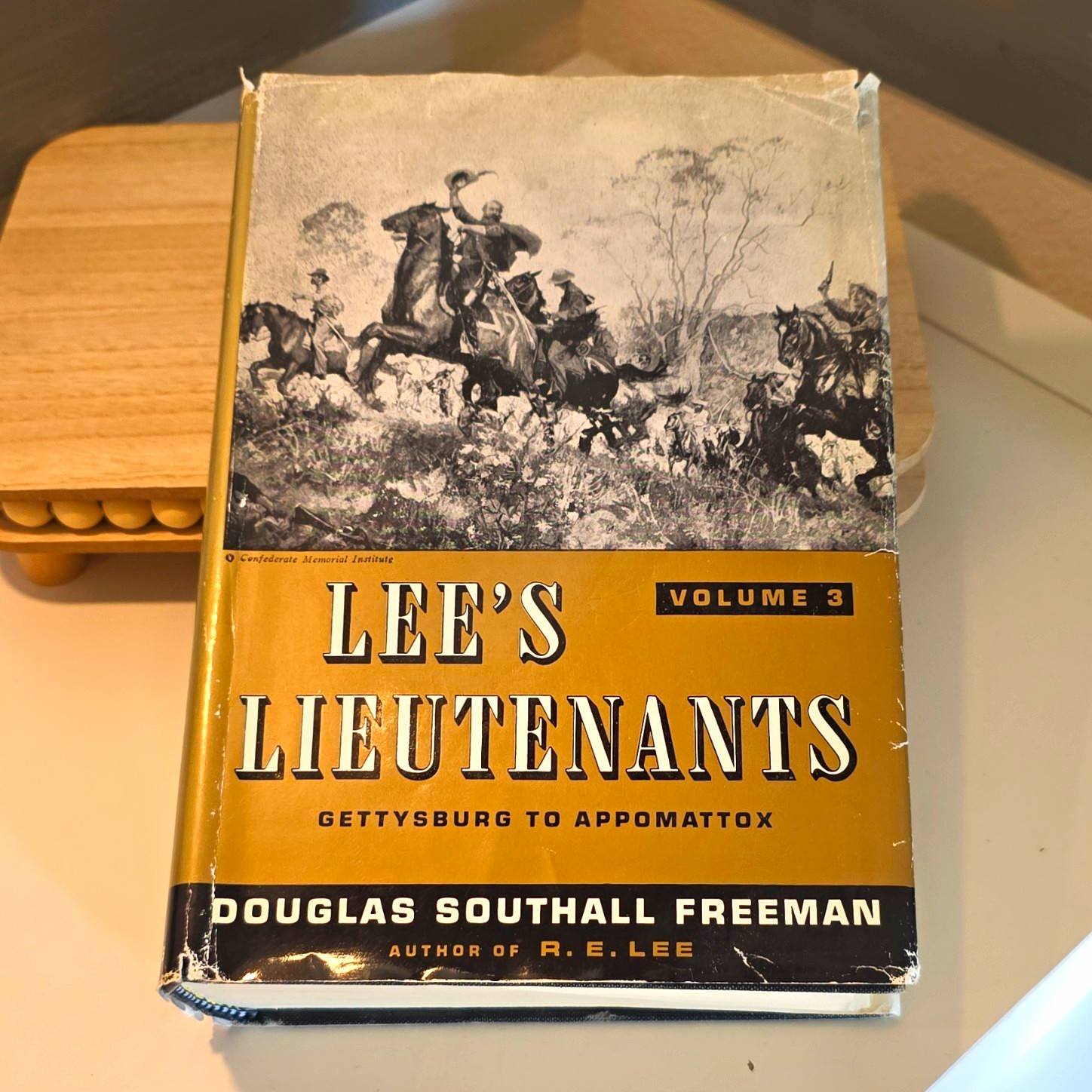 Douglas Southall Freeman Lee’s Lieutenants Vol 3 Gettysburg to Appomattox HC DJ