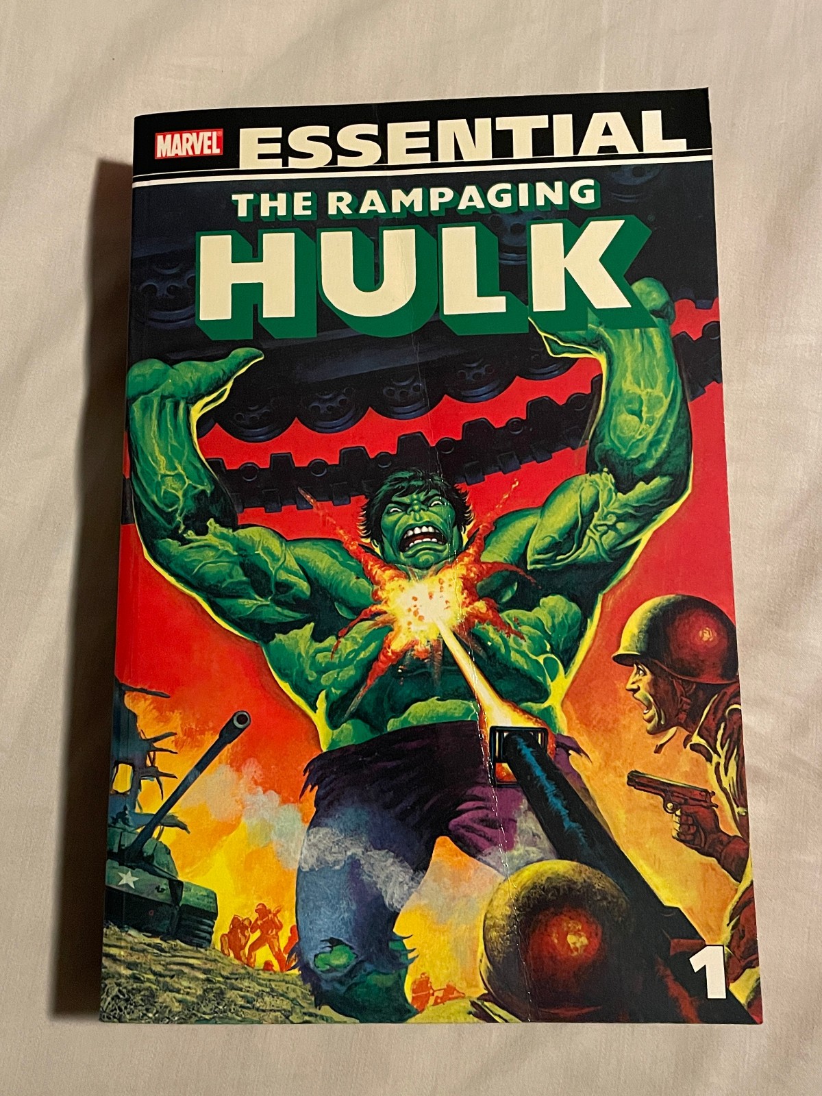 Marvel Essential The Rampaging Hulk Vol 1 TPB Graphic Novel Moench Starlin OOP