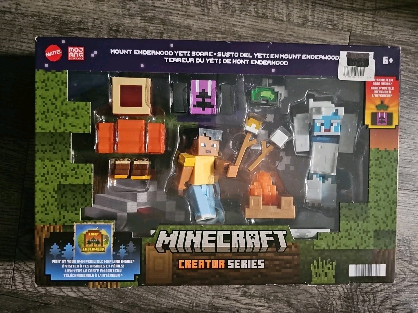MATTEL/Minecraft/Minecraft /Basic Figure/Creator Series/Extension Pack/Camp