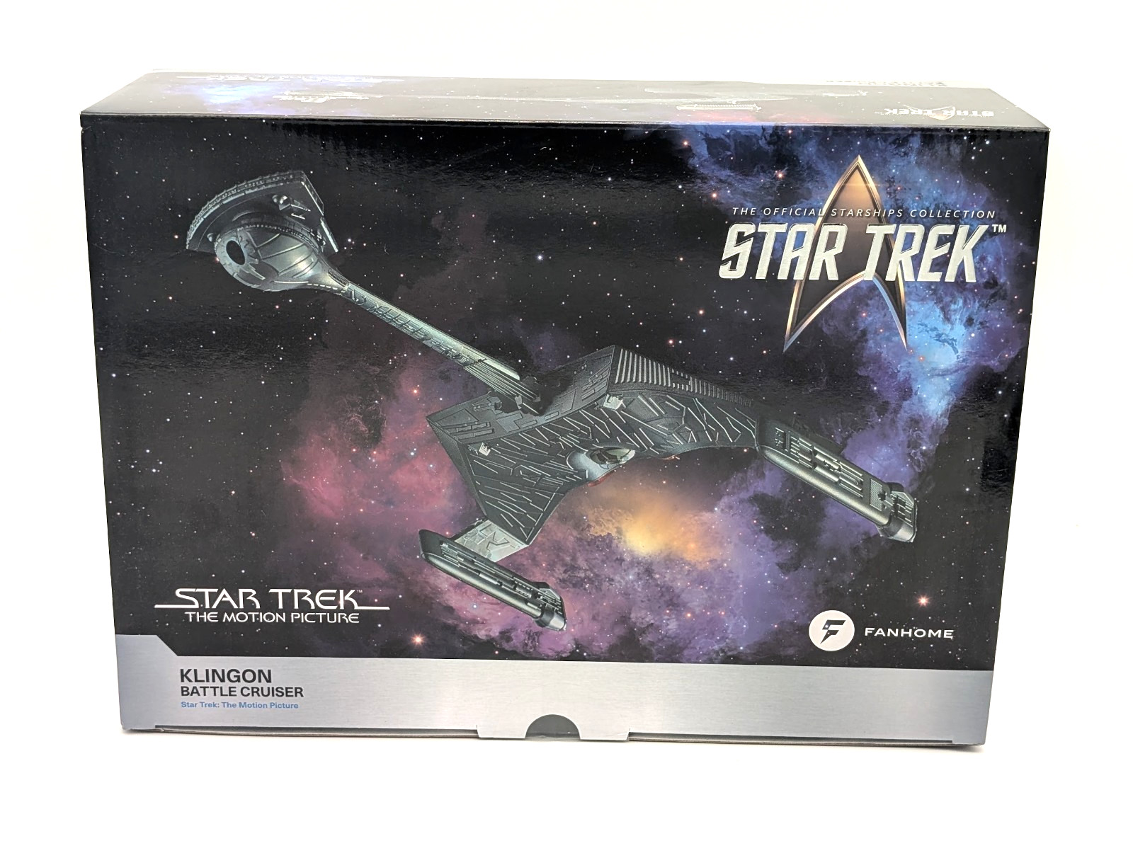 Fanhome Eaglemoss Klingon K'T'Inga Battle Cruiser XL Star Trek Starships + Mag