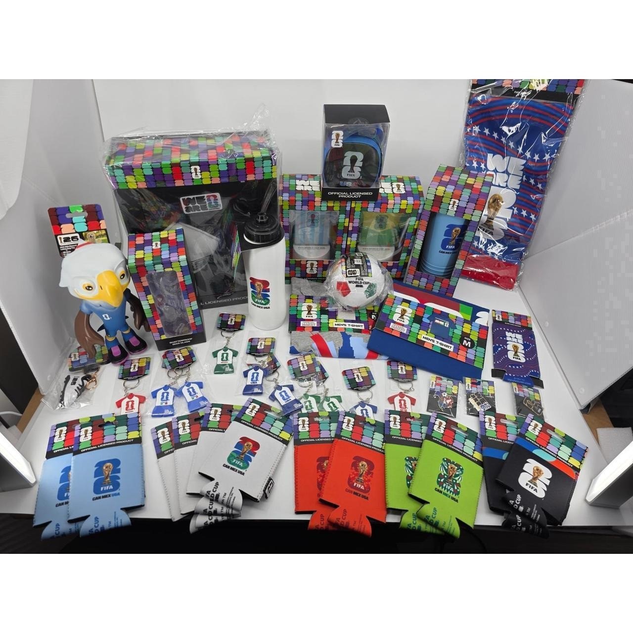 FIFA World Cup 2026 Official Merchandise Bundle Tee Hat Tumbler Speaker Set
