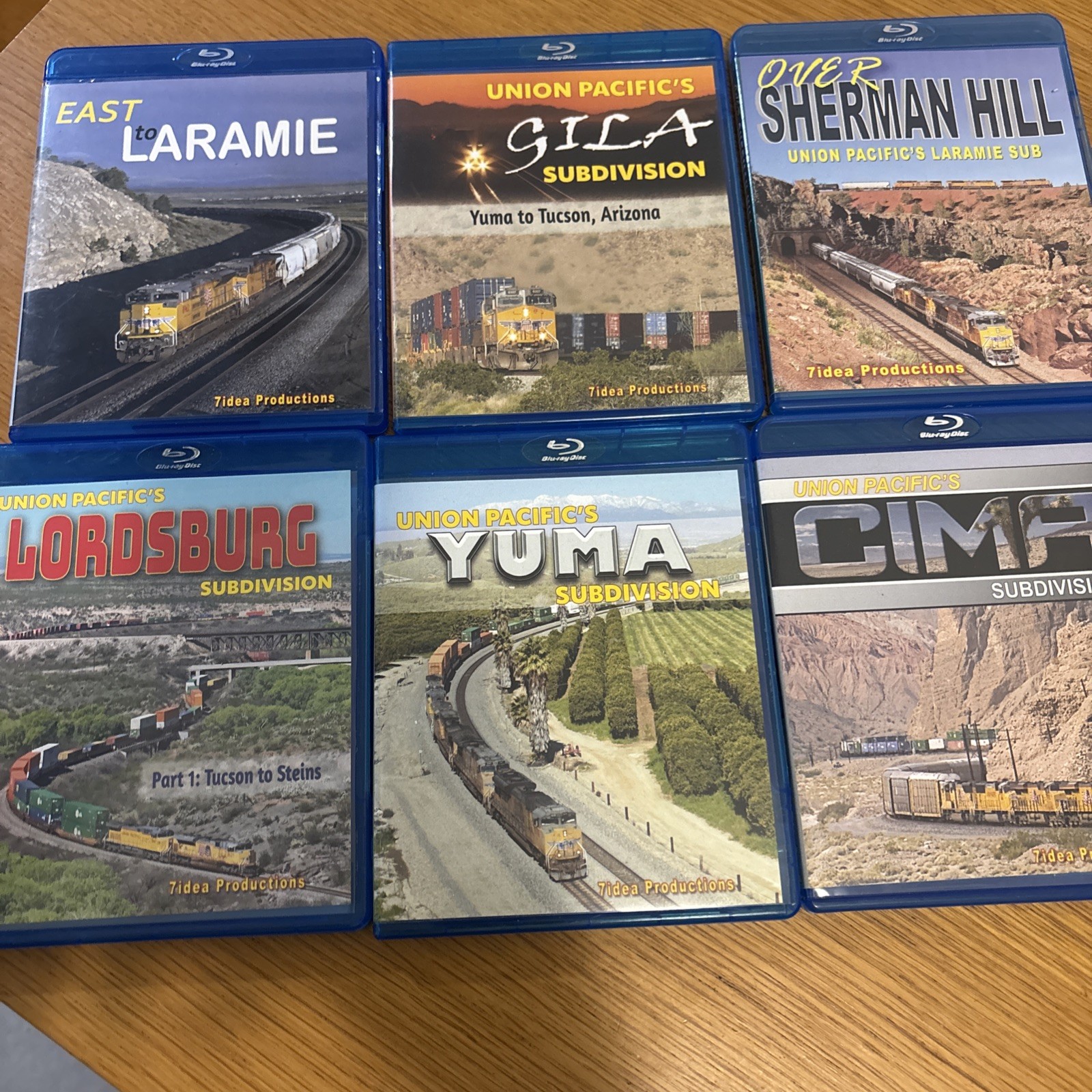 Union Pacific Blu-ray Bundle 7idea – Sherman Hill Wasatch Laramie Yuma Cima Lord