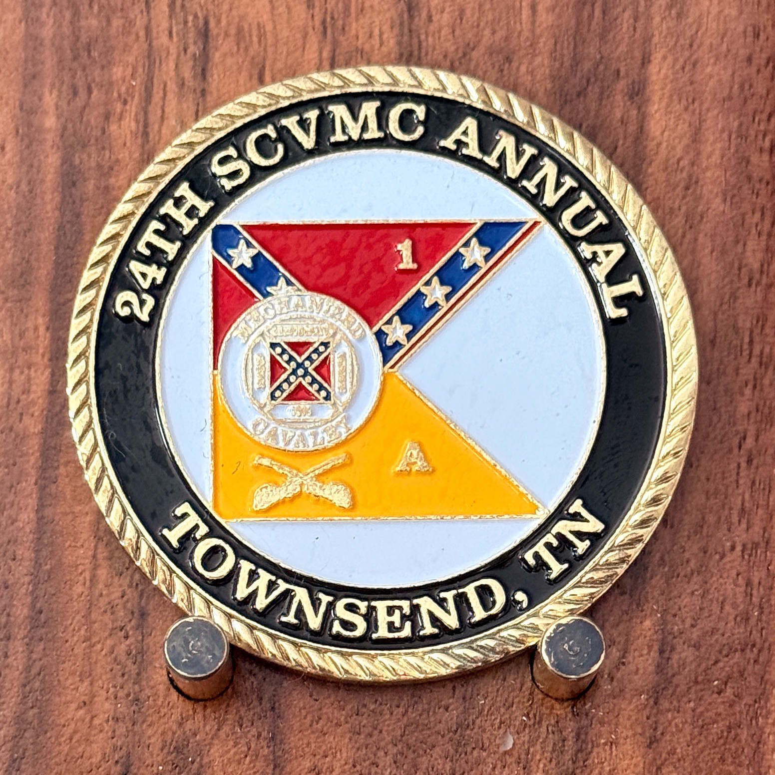 24th SCVMC Annual Townsend TN Gen John C Vaughn Challenge Coin  W#23