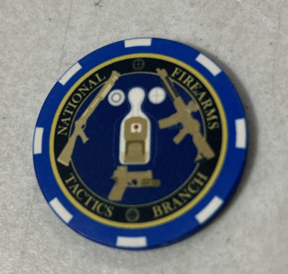 U.S. Customs and Border Protection Poker Chips Firearms Use of Force USBP LESC